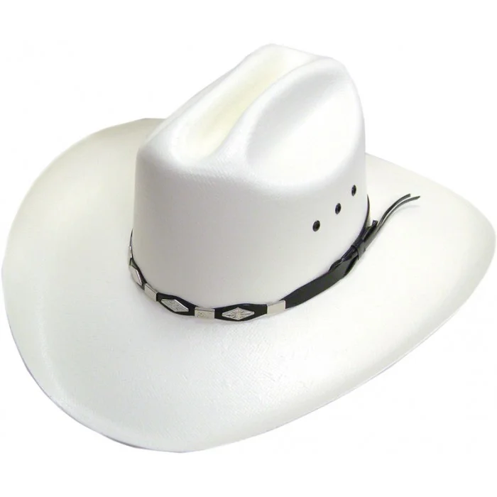 100X Straw Cattleman Cowboy Hat