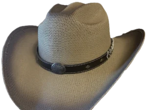 Kids Tan Twisted Straw Cowboy Hat