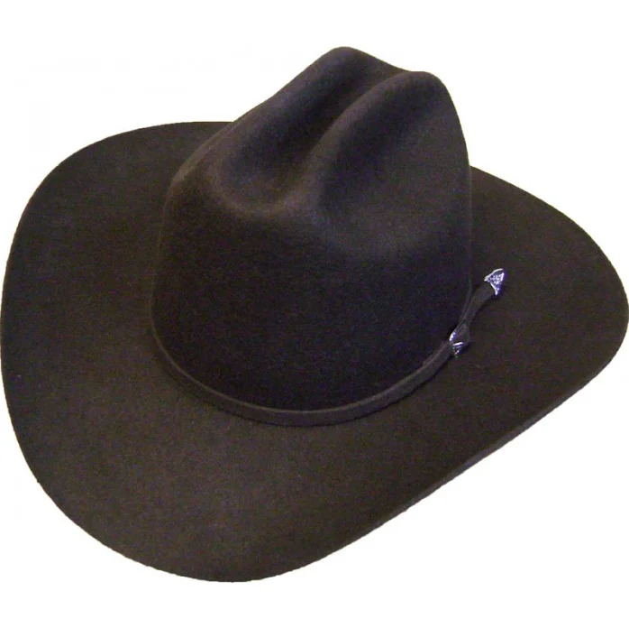 brown wool cowboy hat