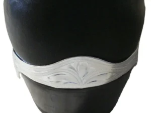 silver cowboy boot heel guard