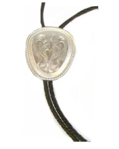 silver western bolo tie