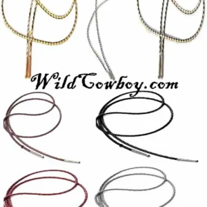 Bolo Tie Replacement Cords – 36" with Tips – USA Made