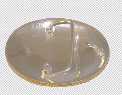 silver plated belt buckle