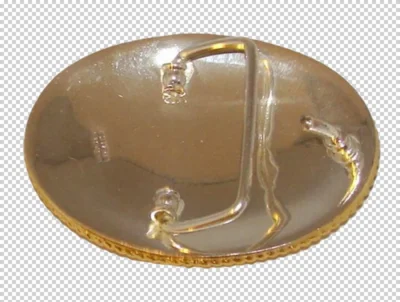 Kids German Silver Bucking Bronco horse belt buckle