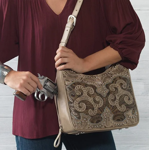 womens concealed carry leather handbags