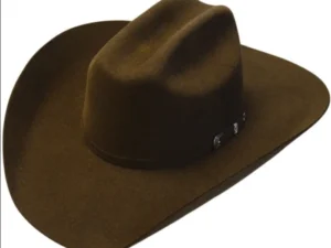 brown wool cowboy hat