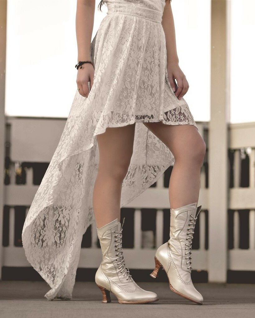 Wedding hot sale granny boots