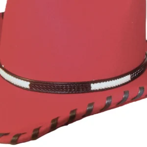 rawhide black basketweave leather cowboy hat band