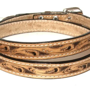 leather cowboy hat band