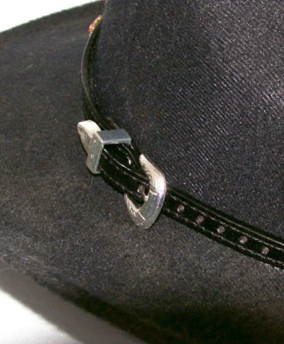 Leather cowboy Hat Band.