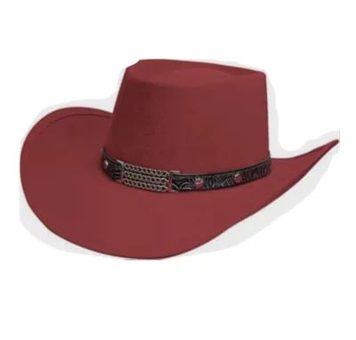 Little Joe" Eddy Bros. Red Cowboy hat •