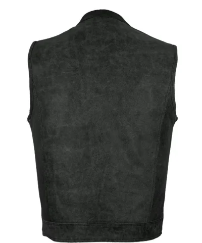 <div class=""> Womens Snap Front Concealed Carry Gray Leather Vest <ul> <li>CONCEALED CARRY</li> <li>Soft Touch Leather</li> <li>Snap front</li> <li>GRAY LEATHER</li> <li>XS - 5XL</li> </ul> <strong>Condition:</strong> New </div> •