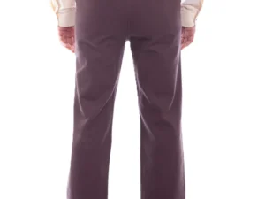 mens walnut brown cotton canvas old west pants