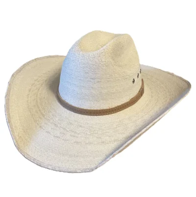 Fine Sahuayo Palm 1000X Natural Straw Truman Cowboy Hat