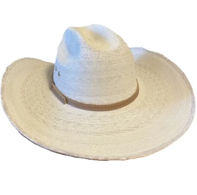 Fine Sahuayo Palm 1000X Natural Straw Truman Cowboy Hat