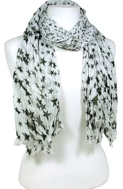 stars scarf for women