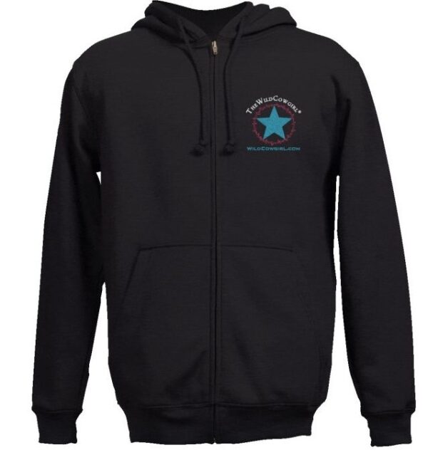 The White Cowgirl black hoodie