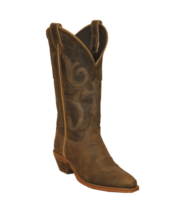 A Women's Dakota Distressed Leather Cowgirl Boots USA.