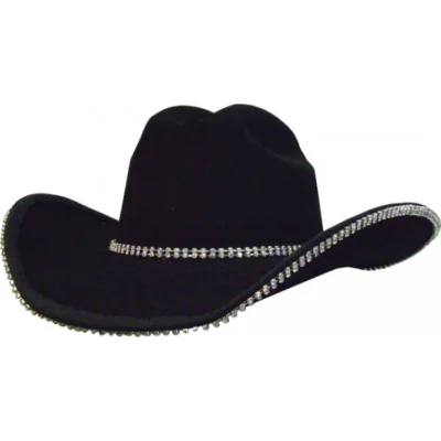 Rhinestone cowboy hat band Bounded Edge