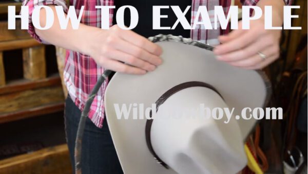 Learn how to make a cowboy hat with a Red Rhinestone Bounded Edge with Matching Hat Band. Perfect for adding a touch of elegance and style to your newly created bounded edge cowboy hat.