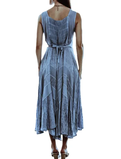 blue Country western dress for women