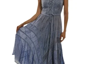 blue Country western dress for women