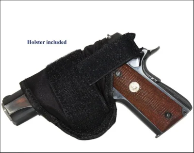 "JO" Women's Black Leather Concealed Carry Purse with Holster <ul> <li>100% Cowhide Leather</li> <li>12x10</li> <li>WITH GUN HOLSTER</li> <li>CONCEALED CARRY</li> </ul> •