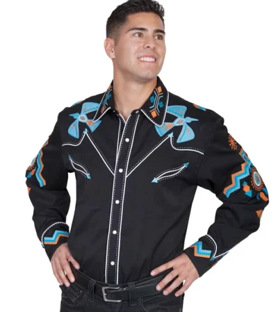 Men's thunderbird Western Shirts