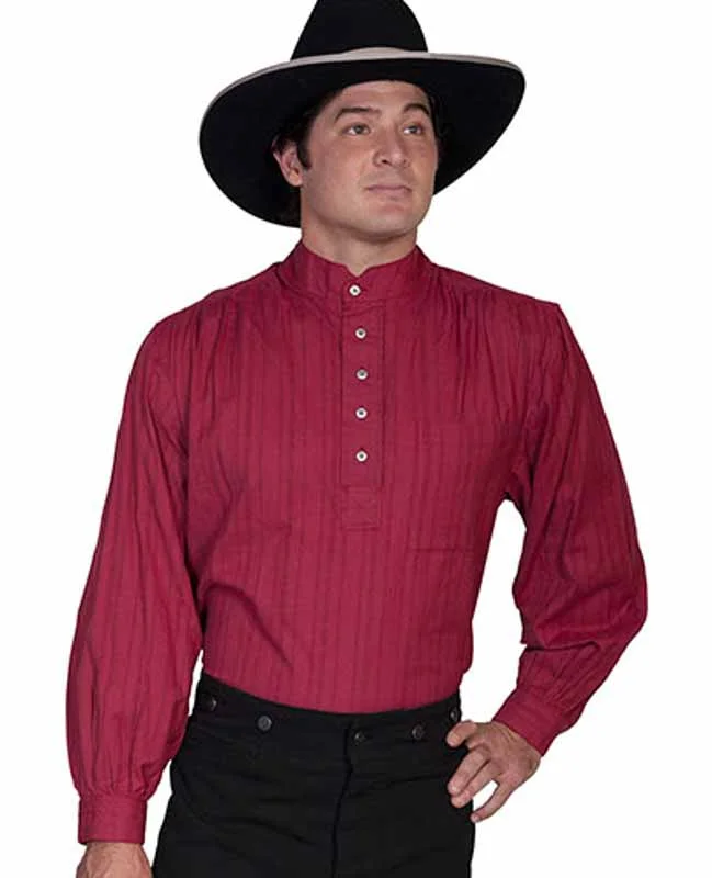 Banded Collar Shirts