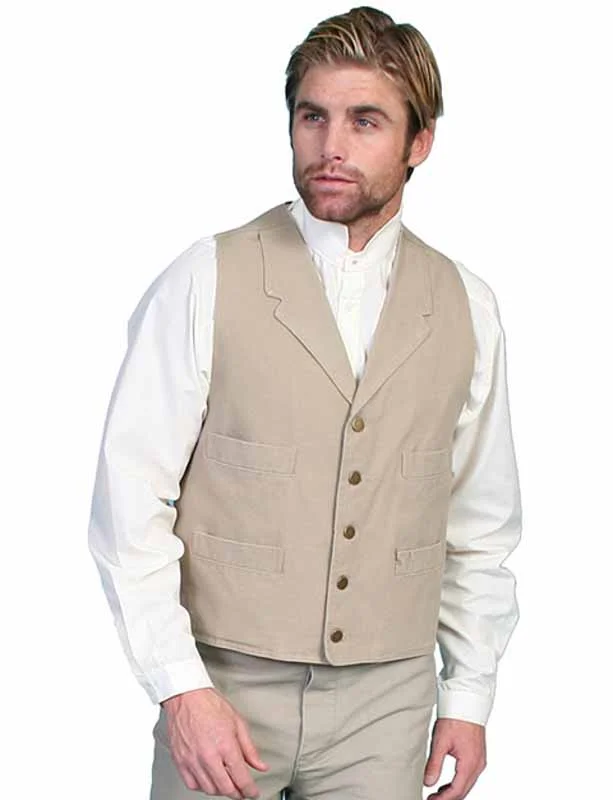 Canvas Western Vests