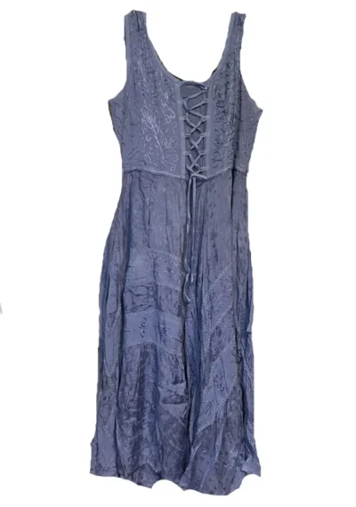 blue Country western dress for women