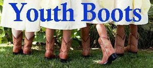 Youth cowboy boots
