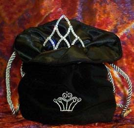 Cowgirl hat Tiara bag in Black