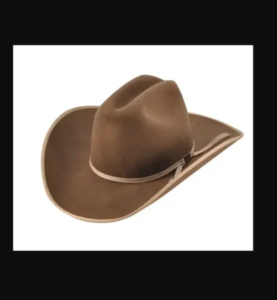 Brown pecan wool Adobe brim Kids Bailey Cowboy Hat MADE By Eddy bros hat Co. Cattleman cowboy hat. Fits all sizes up to 6 3/4 hat </div> •