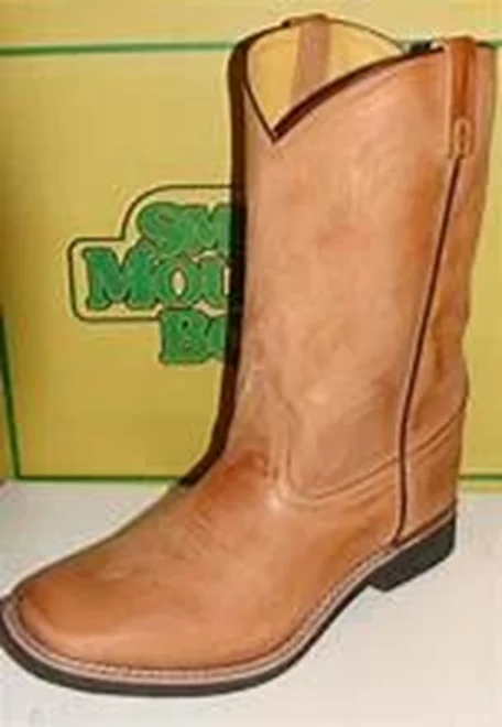 9 Women's Tan Square Toe cowboy boots Crepe Sole 1 Women's Tan Square Toe cowboy boots