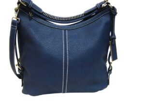Lisa Women Vegan Leather Blue Concealed Handbag