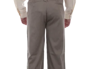 herringbone old west pants for men
