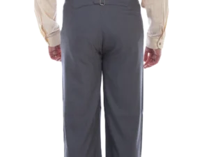herringbone old west pants for men