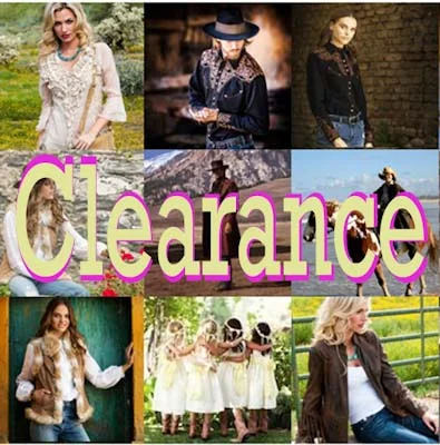 Clearance western wear