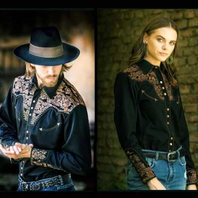 his hers western shirts
