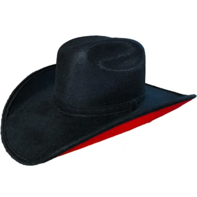 Red bottom cowboy hat