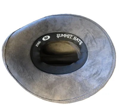 Kids suede western cowboy hat