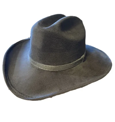 Kids suede western cowboy hat