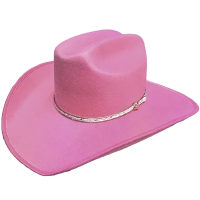 pink cowboy hat for women