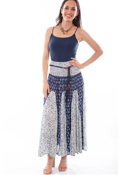 womens country maxi skirt