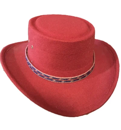 patriotic usa horse hair cowboy hat band