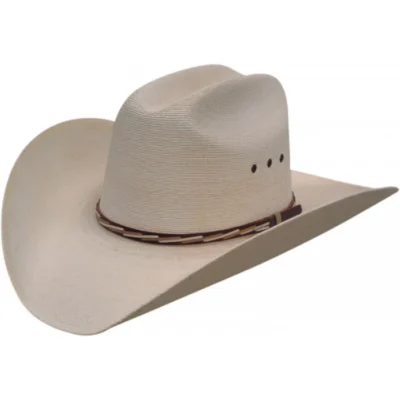 Fine Sahuayo Palm 1000X Natural Straw Cattleman Cowboy Hat