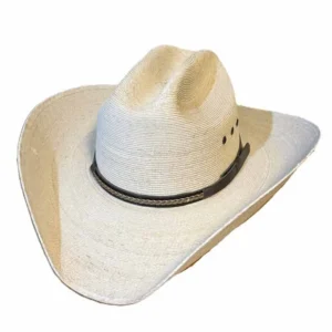 1000X Straw Cattleman Cowboy Hat - Sahuayo Palm- Summit Hats