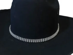 Rhinestone cowboy hat band