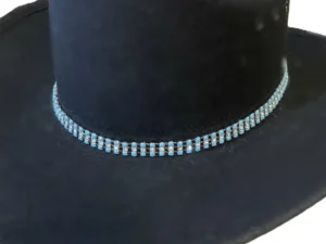 Rhinestone cowboy hat band